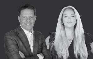 Picture of Brian Blaha, CPA, and Dr. Rachel Anevski