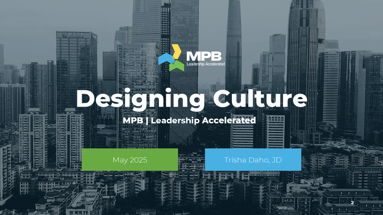 Designing Culture