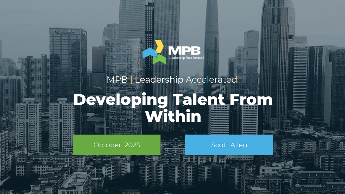Developing Talent From Within