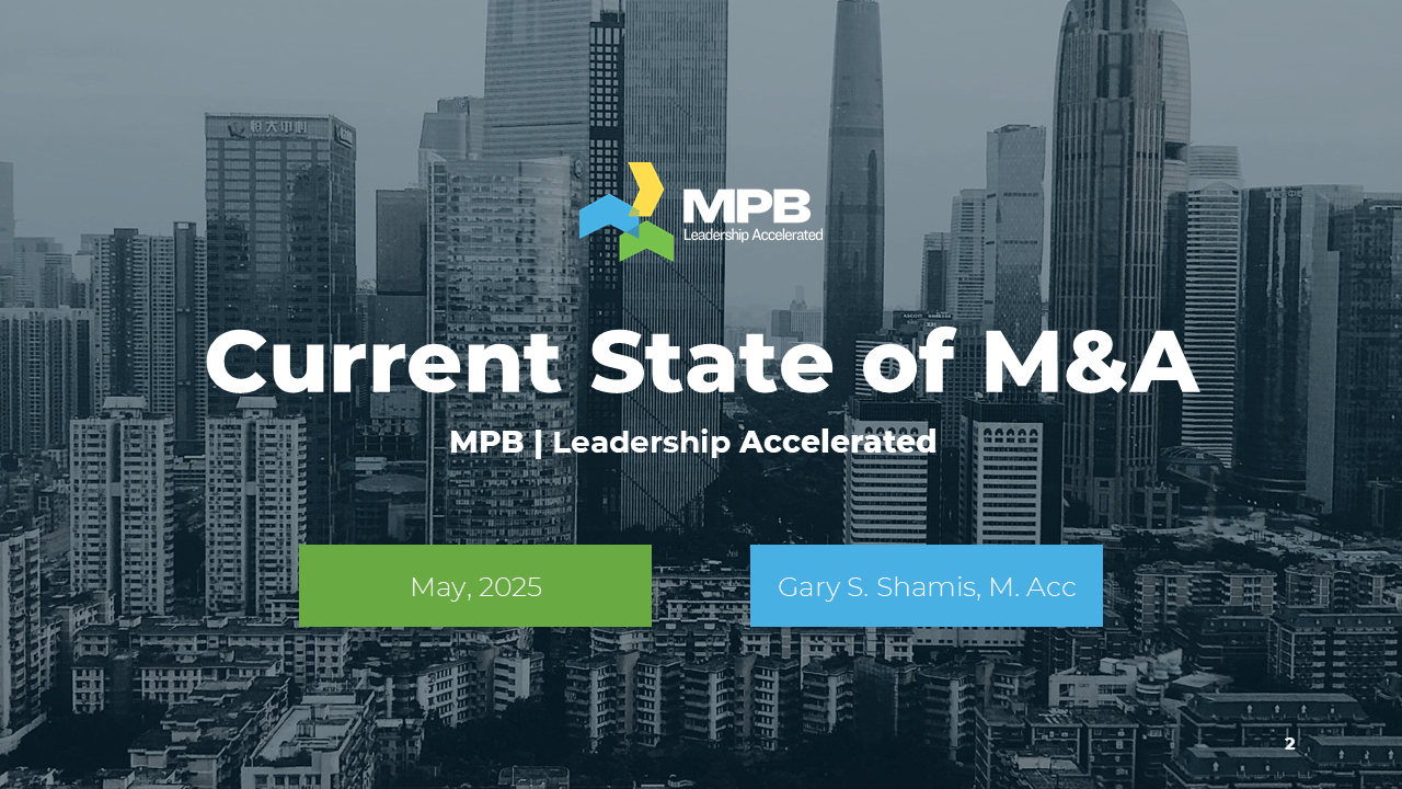 Elements of Growth - M&A