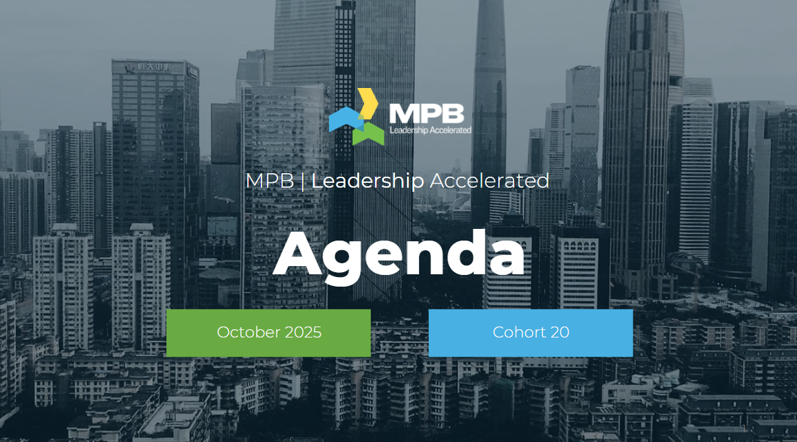 Agenda - Cohort 20