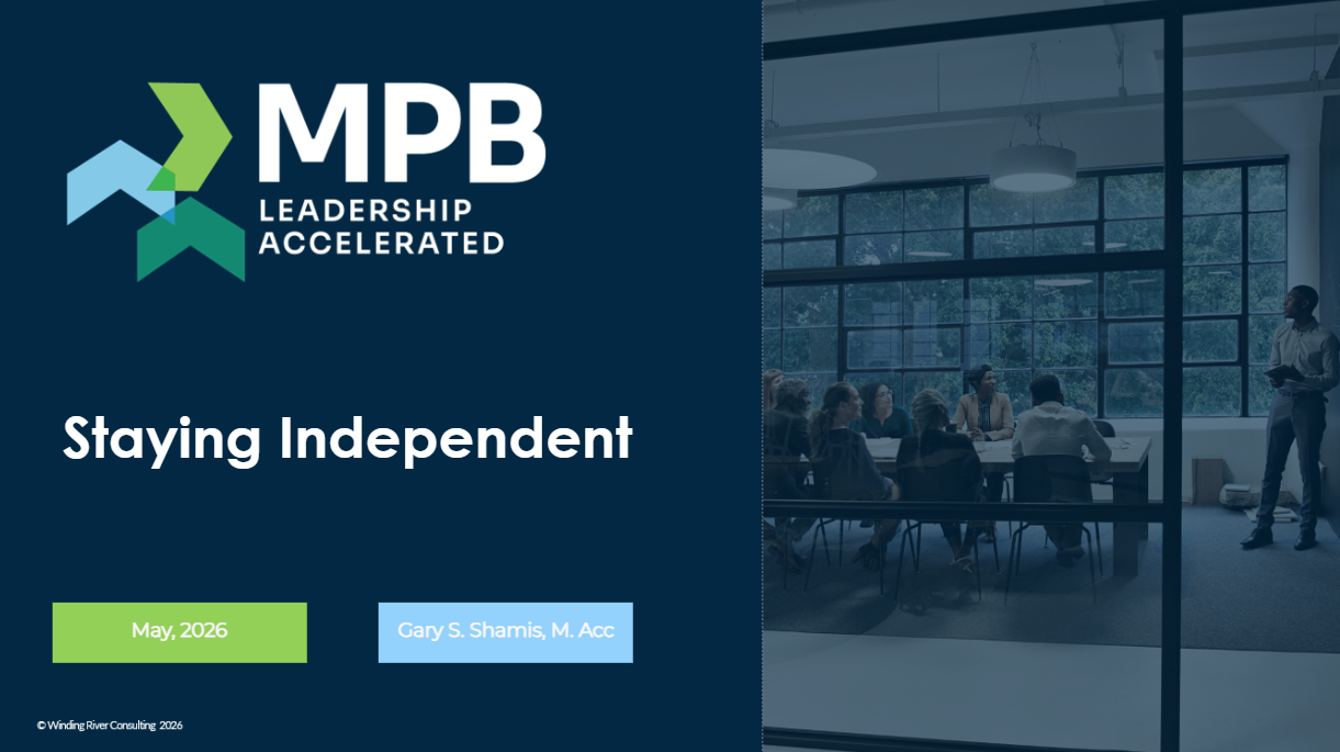Staying Independent