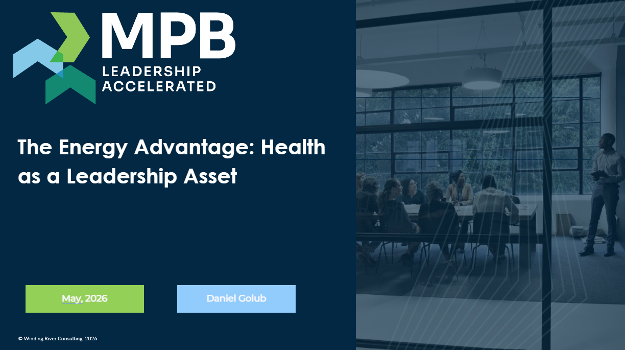 The Energy Advantage: Health as a Leadership Asset