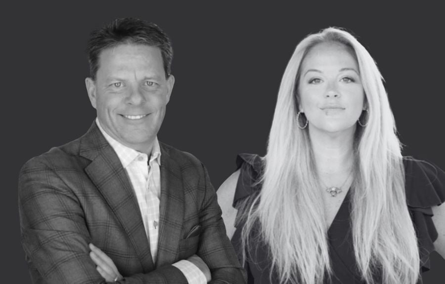 Picture of Brian Blaha, CPA, and Dr. Rachel Anevski
